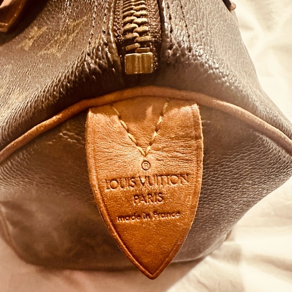 LOUIS-VUITTON SPEEDY 30 VINTAGE - Picture 3 of 9